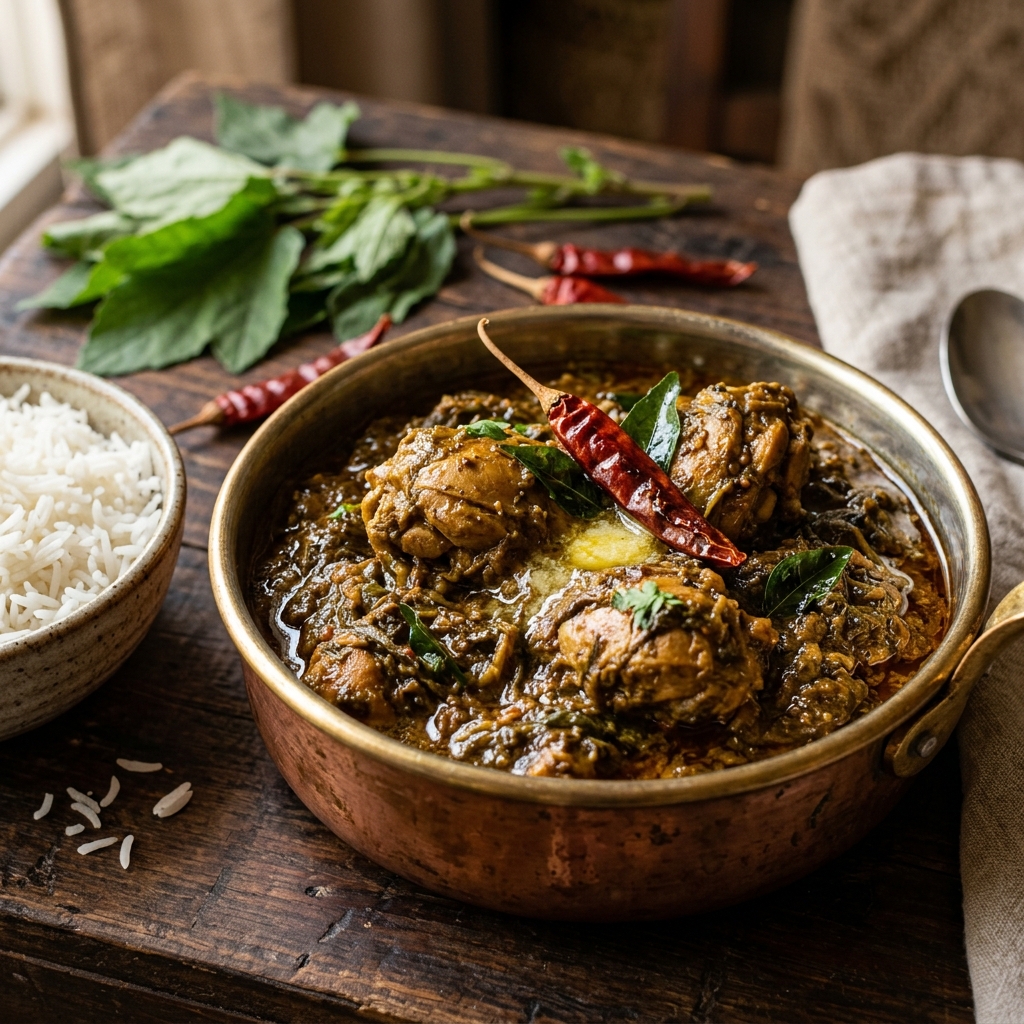Guntur Gongura Chicken