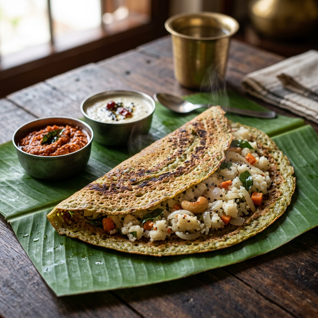 Andhra Pesarattu Upma